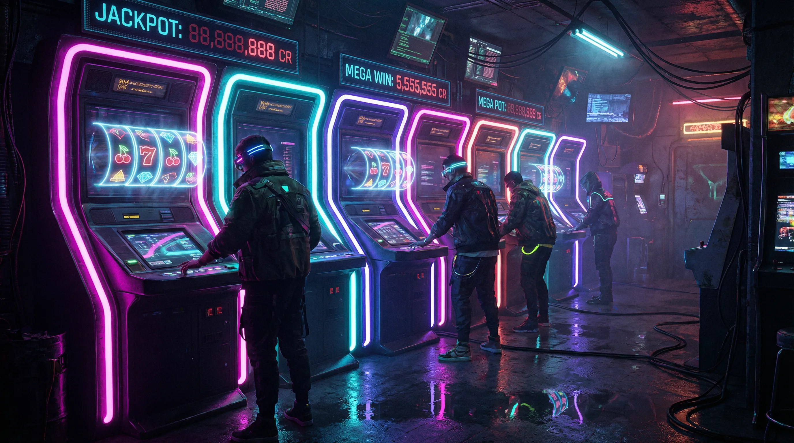 澳门百家乐赛博朋克电子老虎机游戏